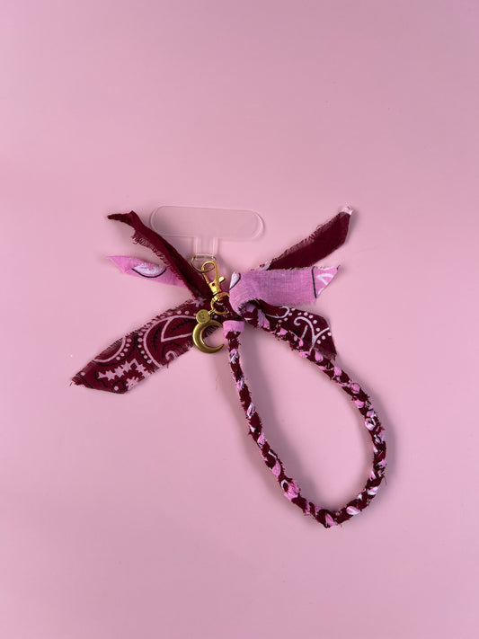 Telefoonkoord Bordeaux Lichtroze