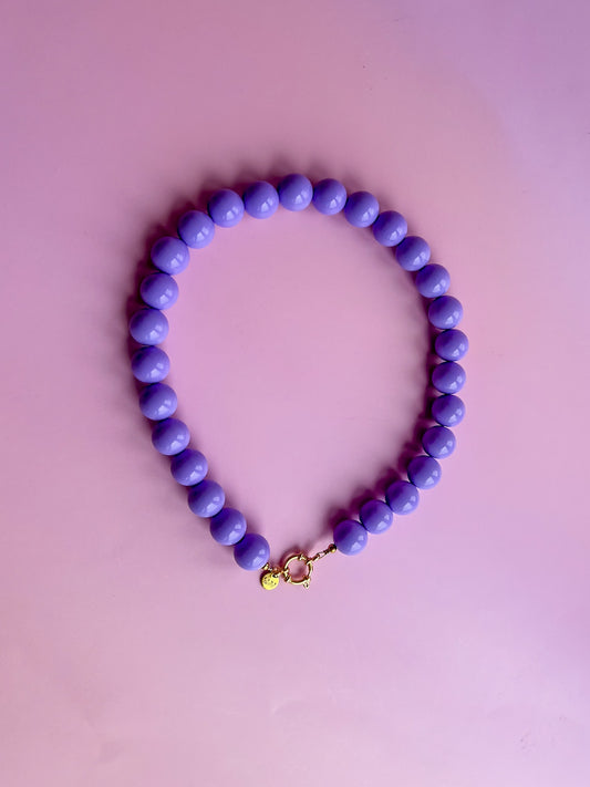 Kralenketting Bo - Lila