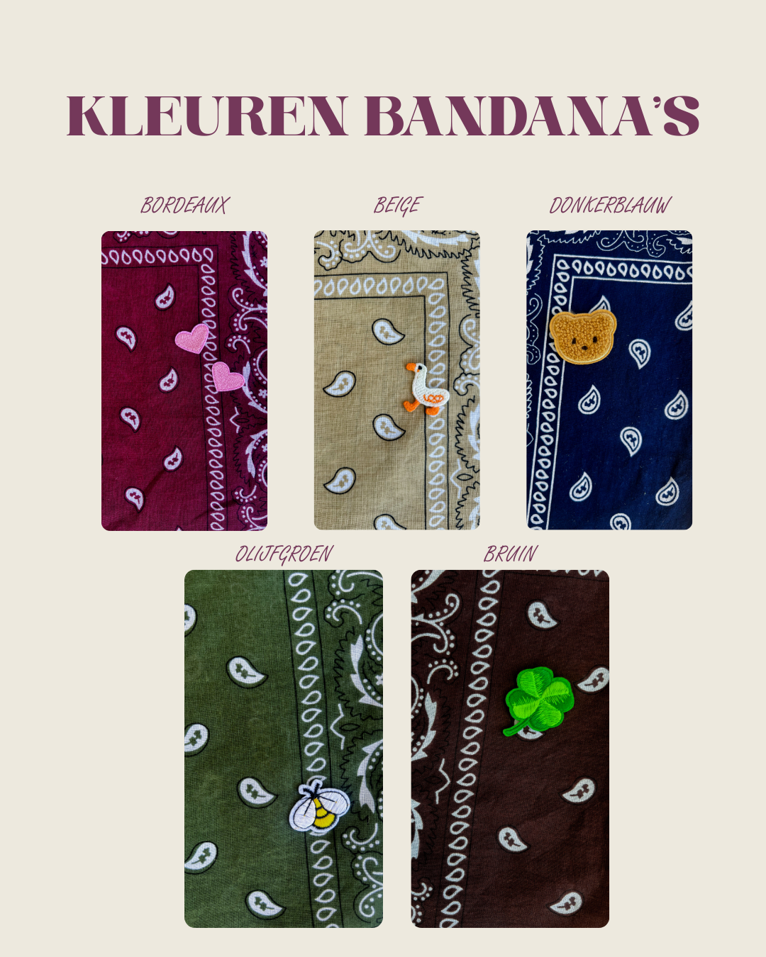 Gepersonaliseerde bandana