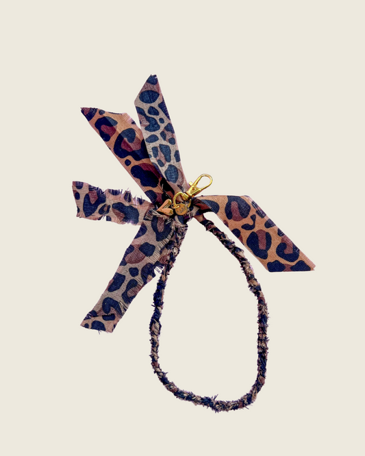 Telefoonkoord Donkere Panterprint