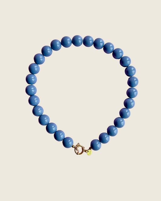 Kralenketting Bo - IJsblauw