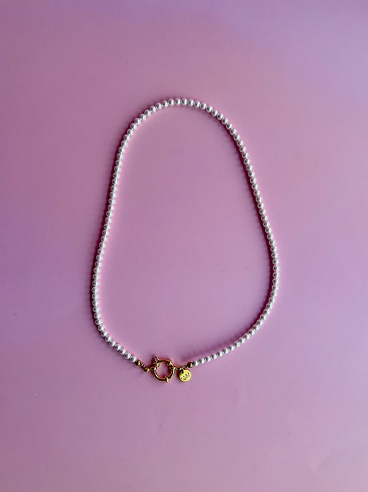 Kralenketting Lisa - Parel