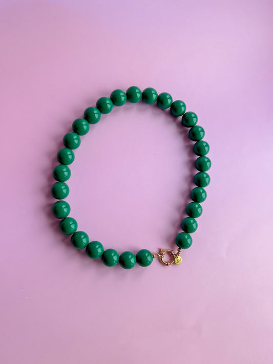 Kralenketting Bo - Groen