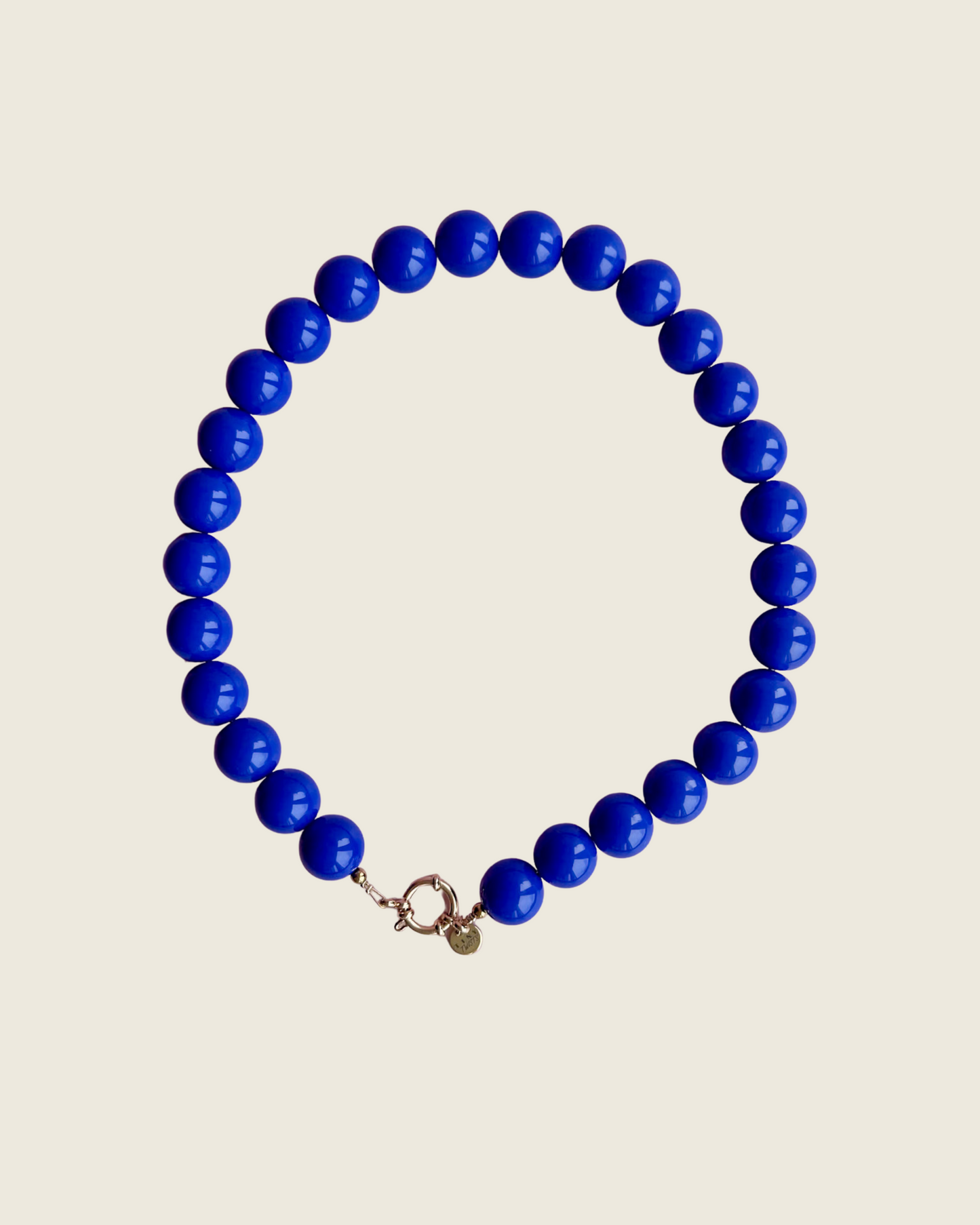 Kralenketting Bo - Kobaltblauw