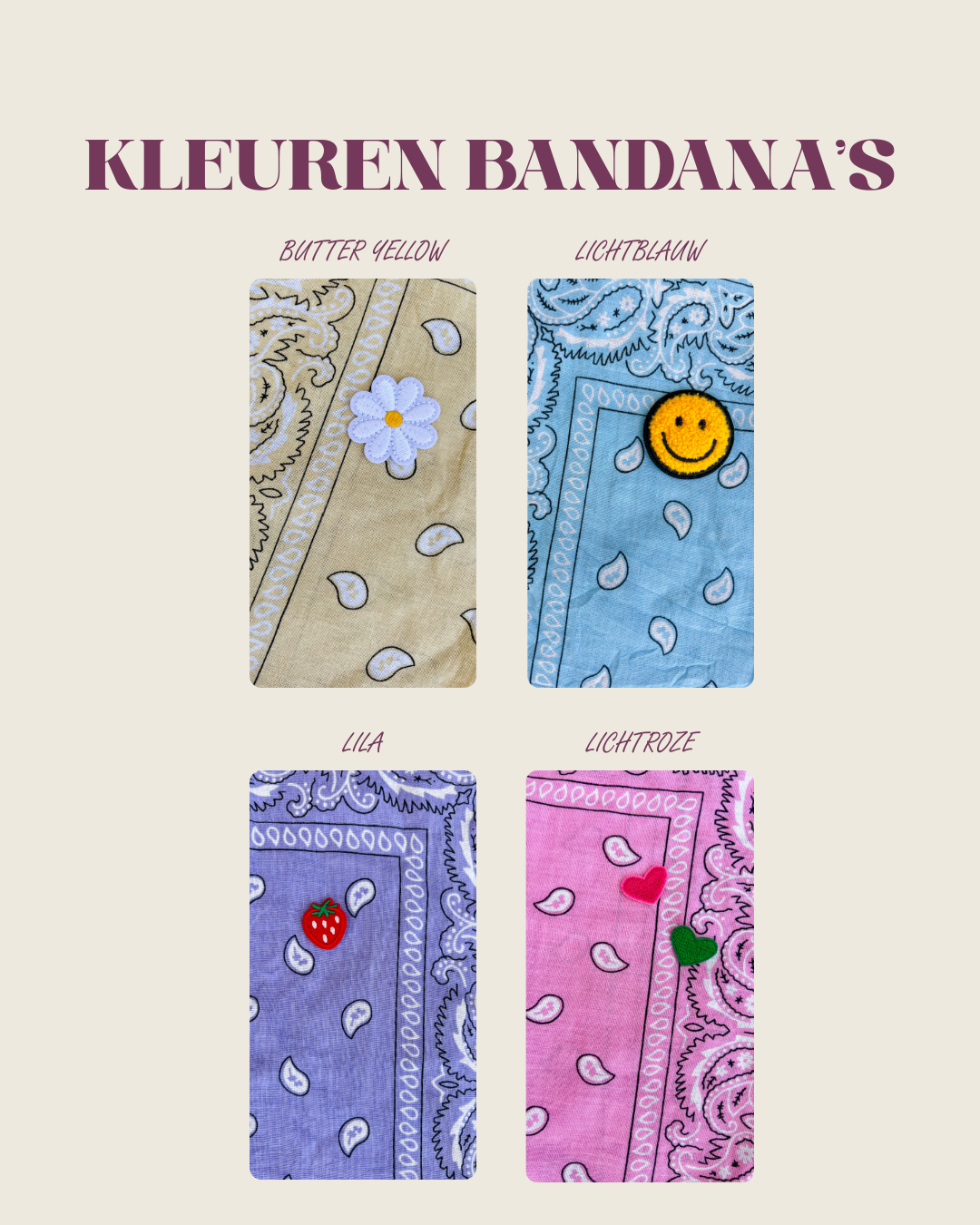 Gepersonaliseerde bandana