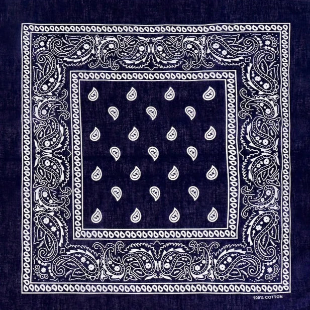Bandana | Marineblauw